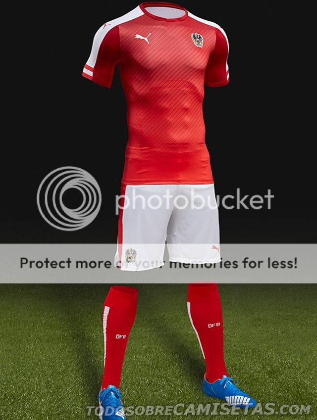 Austria EURO 2016 Home Kit by Puma (OFFICIAL)